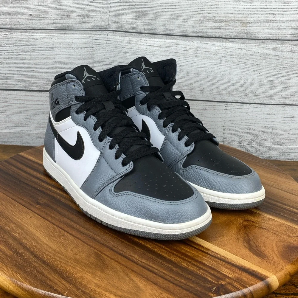 Nike Air Jordan 1 Retro High Rare Air Cool Grey Shoes 332550-024 Men’s Size 10.5